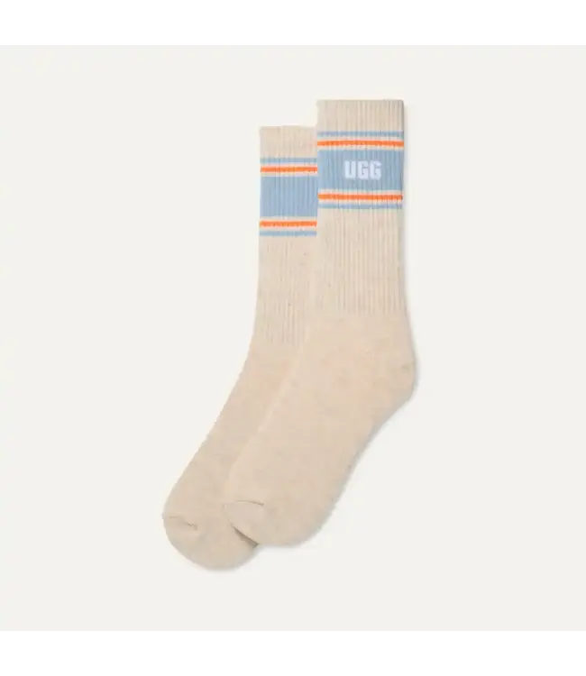 UGG Femmes Jedlyn Varsity Crew Nimbus heather / Clear sapphire