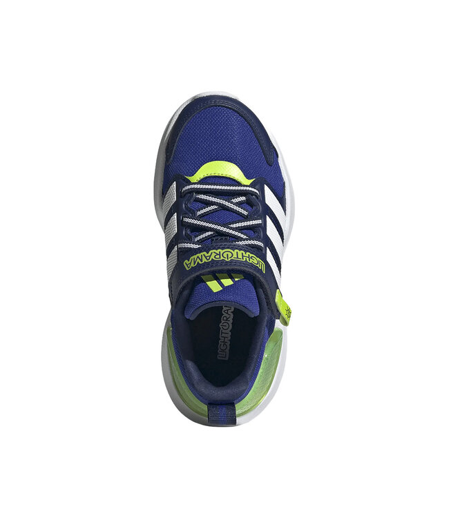 Adidas Kid's - Lightorama Blue / White / Solar Slime