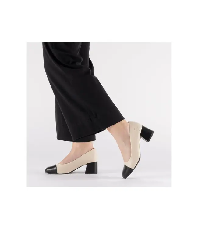 Rieker Women's - 44760-60  Beige / Black