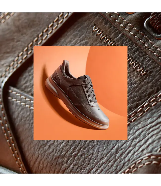 Clarks Hommes - Mullan Easy Brun Foncé