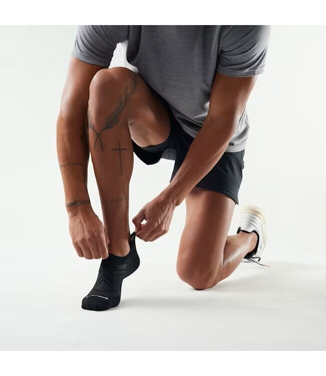 Smartwool Hommes - Chaussette discrète de course à pied Noir