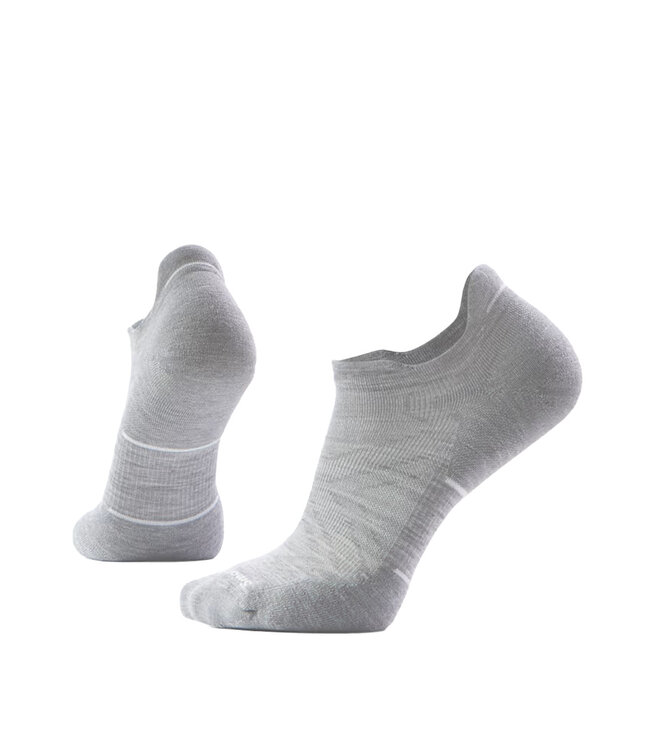 Smartwool Hommes - Socquette basse de course Gris Pâle