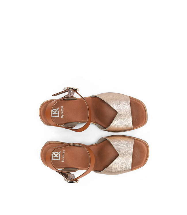 Dorking by Fluchos Women's -Diamond D9287 Platinum / Tan