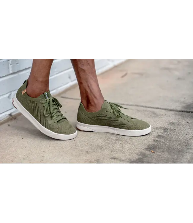 Saola Hommes - Cannon Knit M 2.0 Olive Brulé