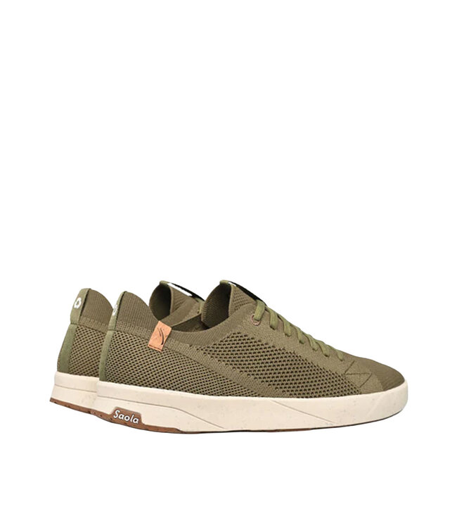 Saola Hommes - Cannon Knit M 2.0 Olive Brulé