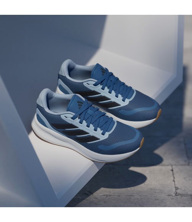 Adidas Junior- Runfalcon 5 Dusky Ink / Legend Ink / Glow Blue