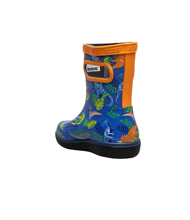 Bogs Jeunes Enfants -Skipper II Dinosaur Jungle Bleu Multi