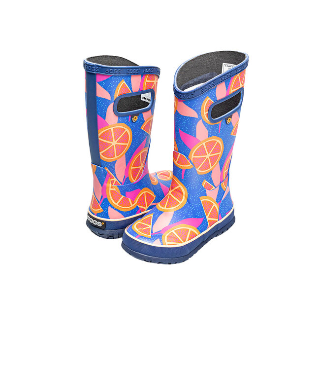 Bogs Enfants - Rainboot Summer Fruit Bleu Multi