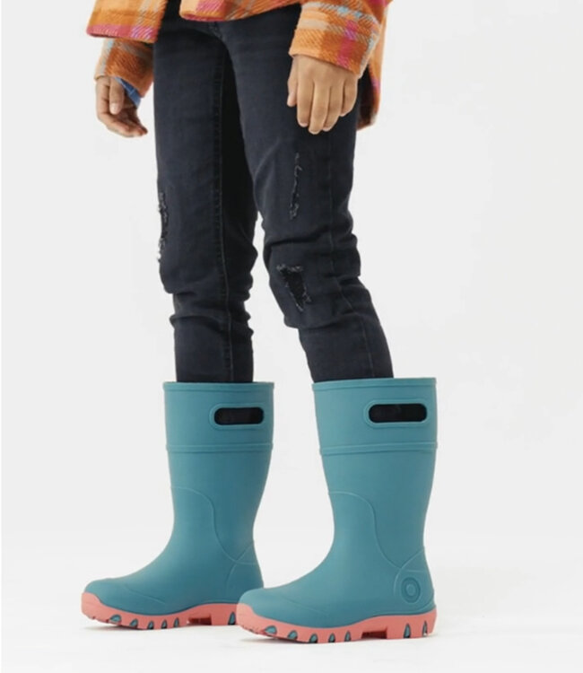 Bogs Kid's - Essential Rain Tall Turquoise