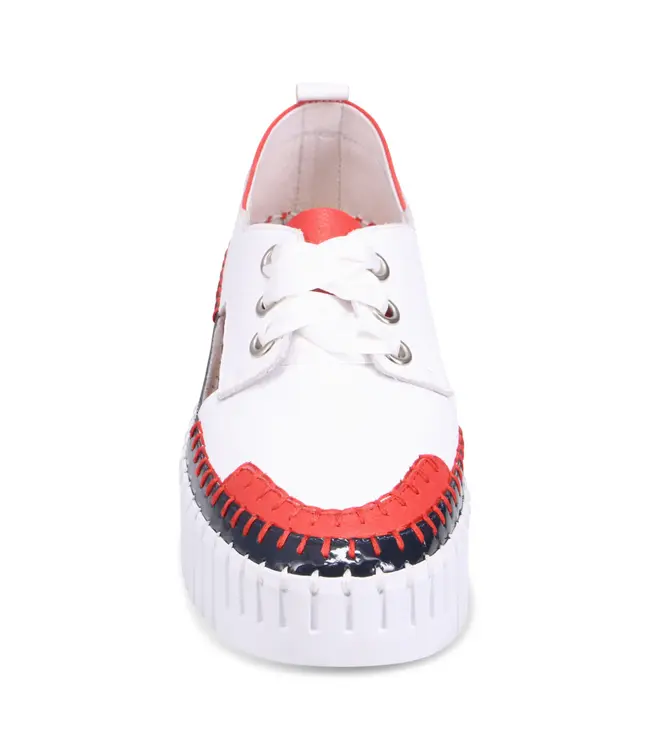 Django & Juliette Women's - Batista Platform Sneaker Navy / Red