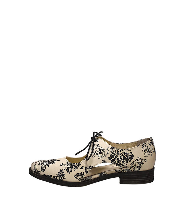 Django & Juliette Women's - Keeria Milk / Black Floral