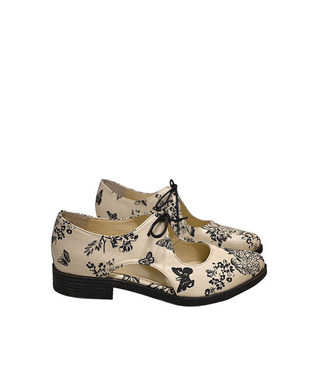 Django & Juliette Femmes - Keeria Lait / Noir Floral