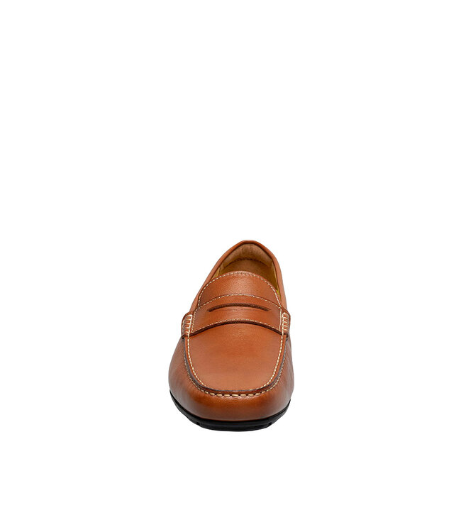 Florsheim Motor  Smooth Moc Toe Penny Driver  Cognac