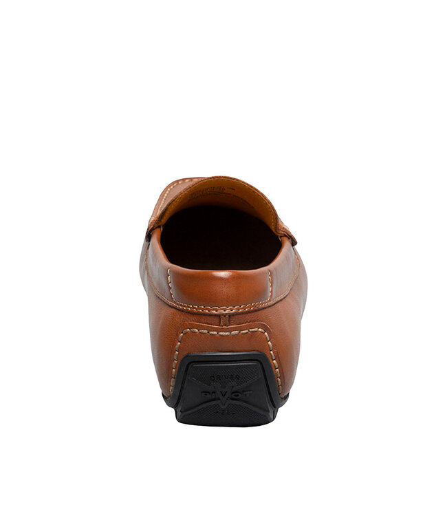 Florsheim Motor  Smooth Moc Toe Penny Driver  Cognac