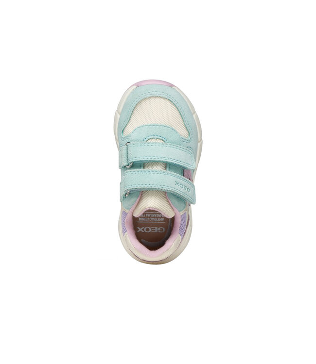 Geox Bébés- Flexyper Mini Bleu Eau/Rose