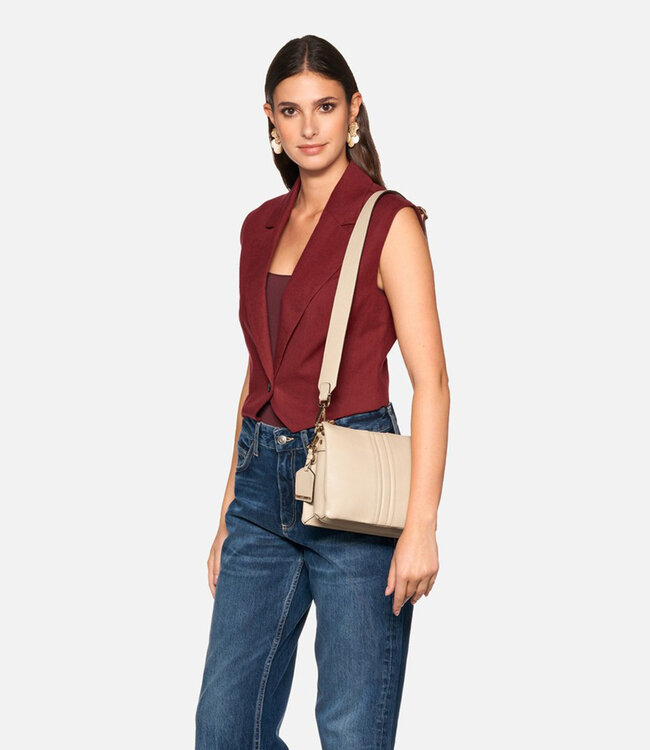 Geox Clarissy Cross-body bag Off White