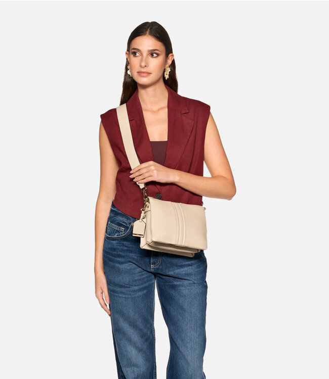 Geox Clarissy Cross-body bag Off White