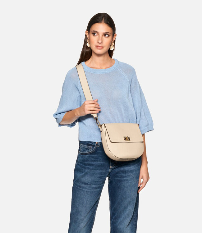 Geox Flavie cross-body bag Off White