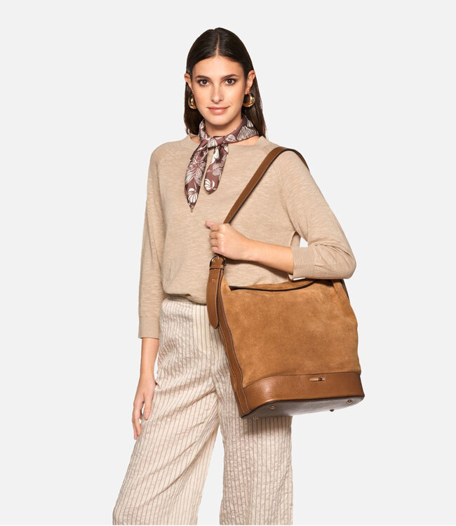 Geox Alnoire  Sac Hobo Cognac