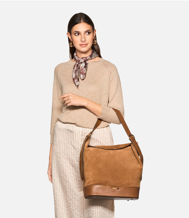 Geox Alnoire  Hobo bag Cognac