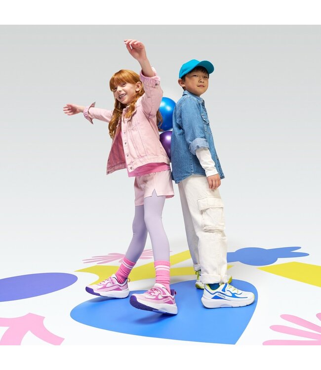 Geox Kid's- Pro-Ran Pink / White