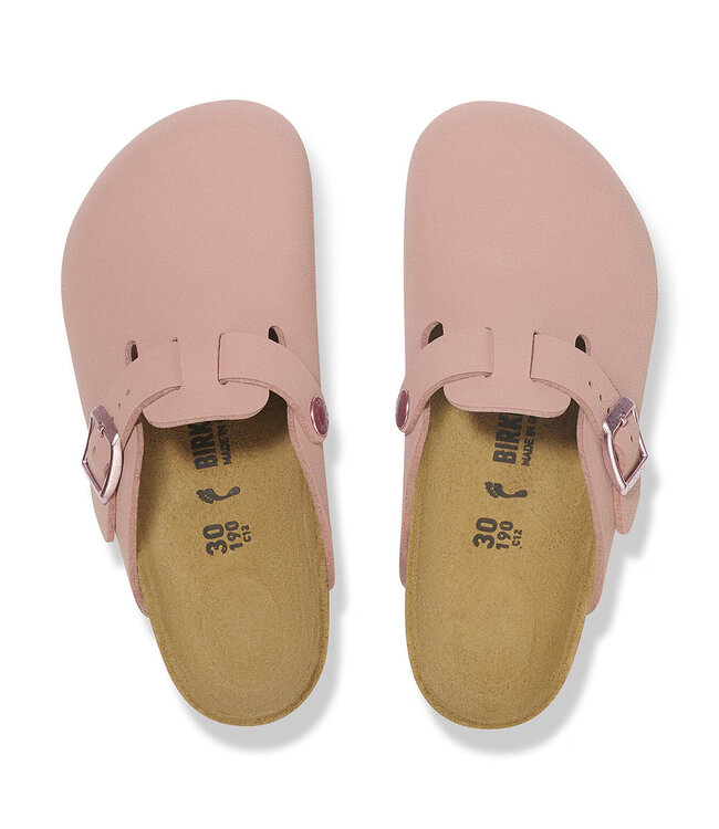 Birkenstock Enfants - Boston Argile rose Birkibuc