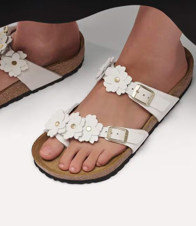 Birkenstock Mayari Flower White