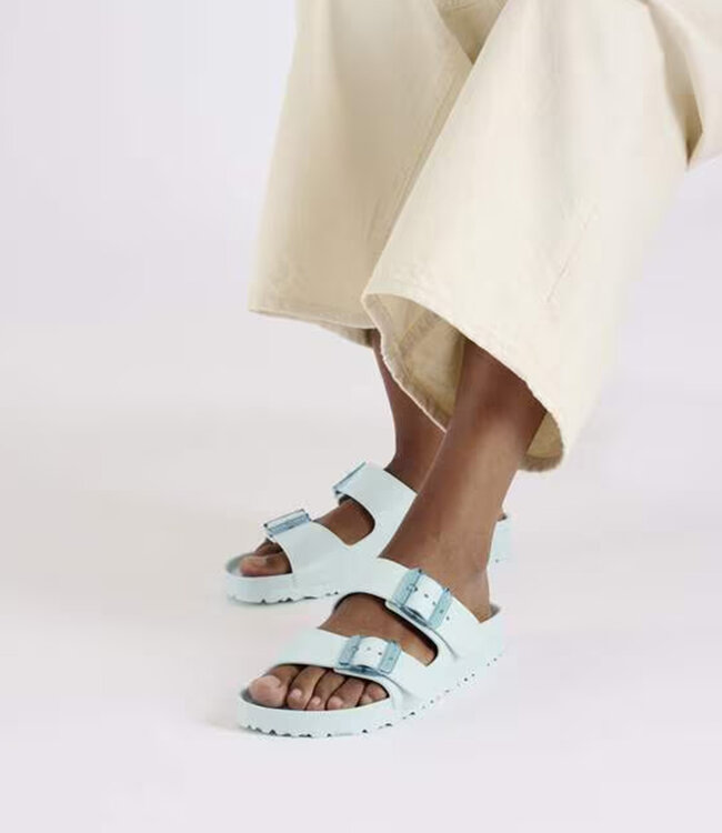 Birkenstock Arizona Stealth Buckle Surf Green