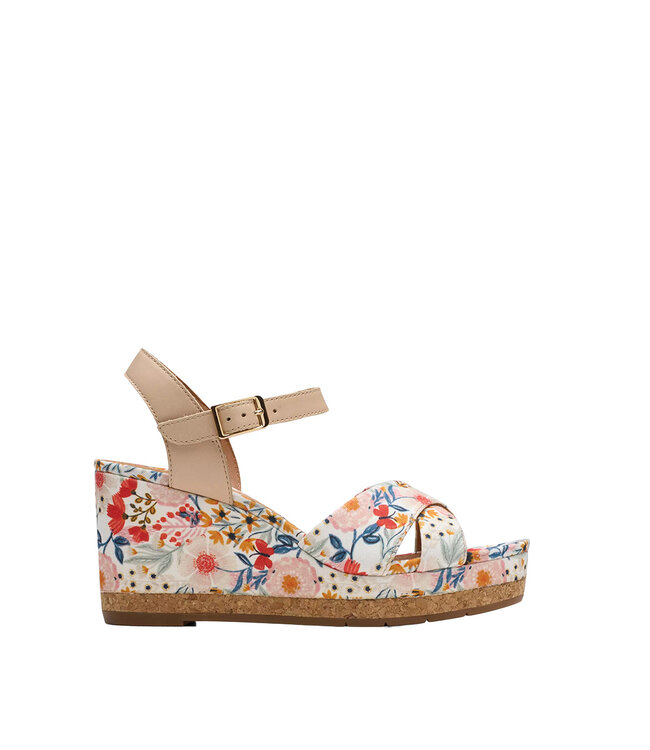 Clarks Women's - Chicly Floral White