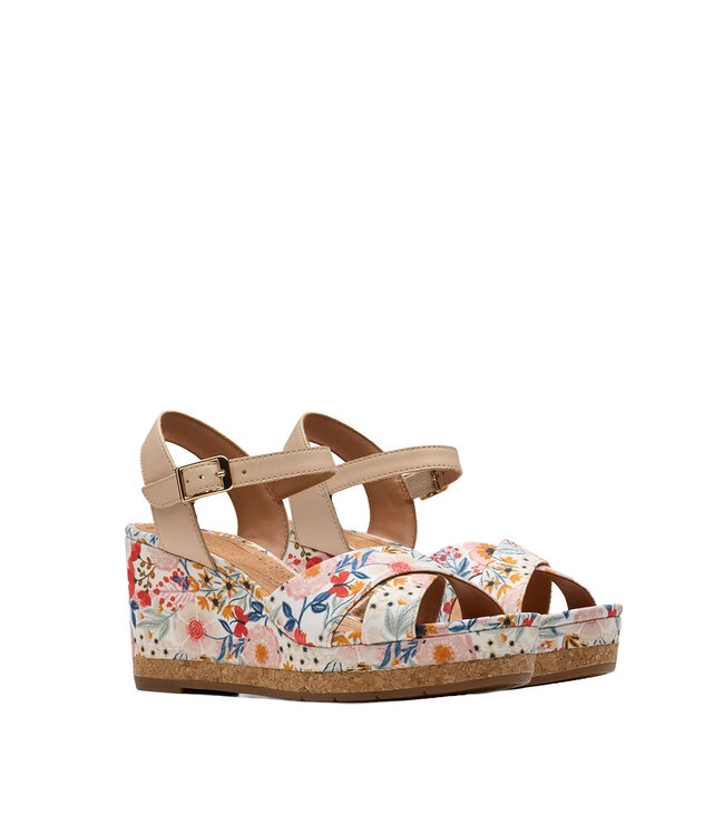 Clarks Women's - Chicly Floral White