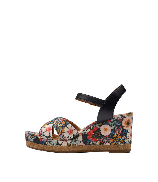 Clarks Women's - Chicly Floral Black