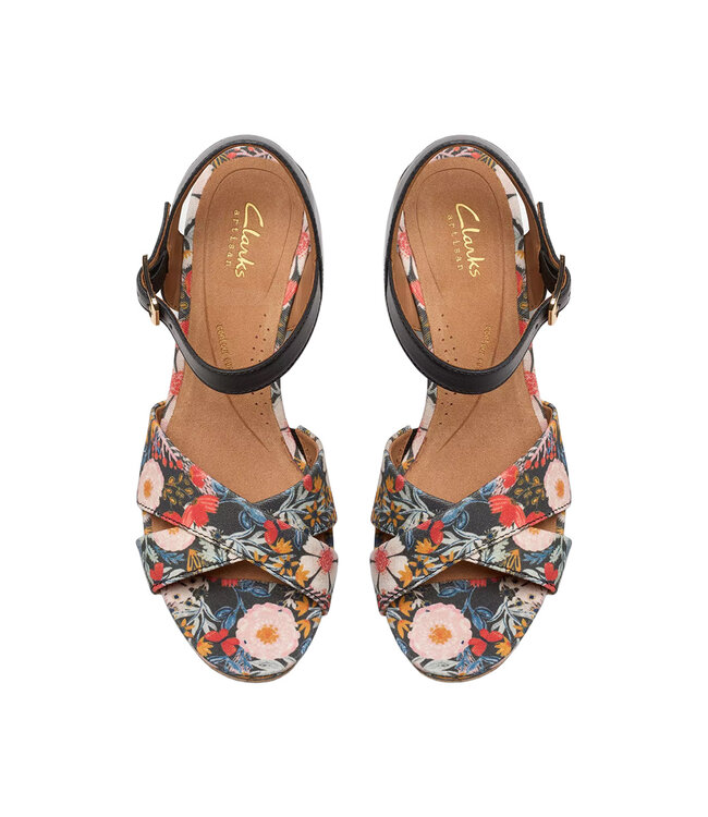 Clarks Women's - Chicly Floral Black