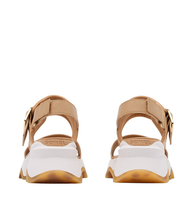 Sorel Women's -Kinetic Impact Wedge  Sandal  Honest Beige/Sea Salt