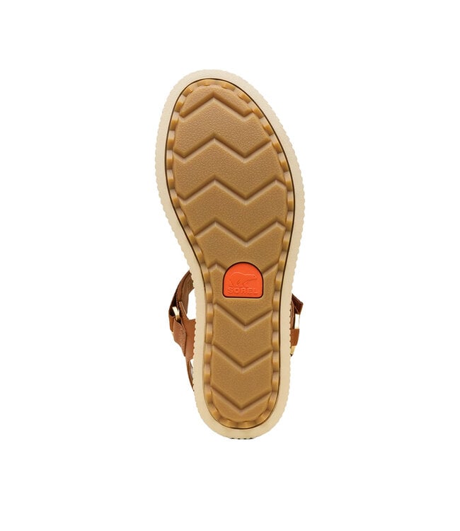 Sorel Femmes -ONA AVE Ankle Strap Flat Sandale Thé Glacé
