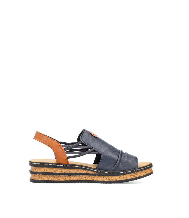 Rieker Women's -62962-14 Blue