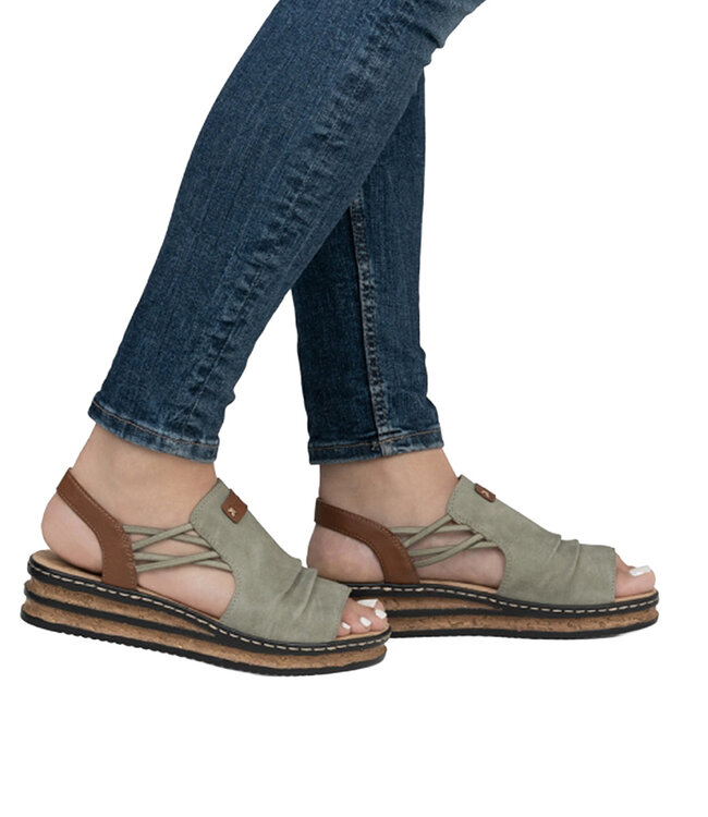 Rieker Femmes - 62962-52 Vert