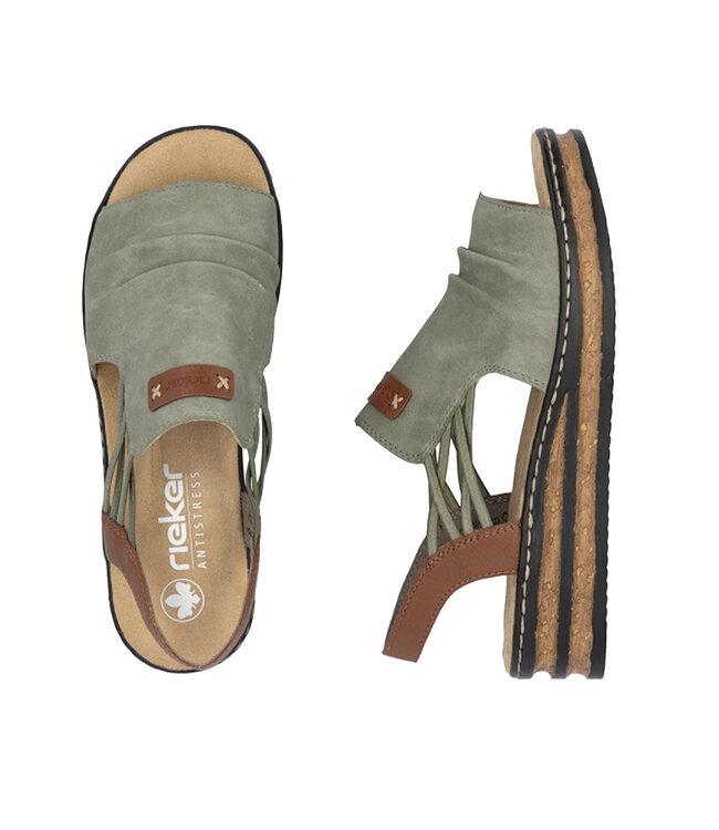 Rieker Women's -62962-52 Green