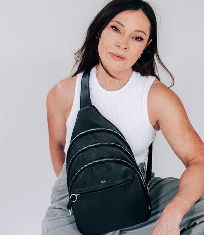 Co-lab Folio Sling Backpack Black