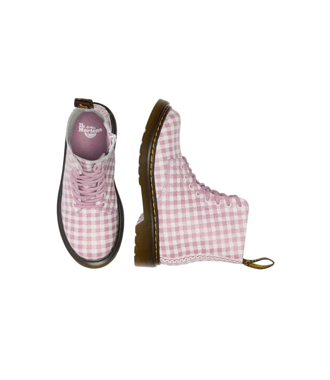 Dr. Martens Enfants - 1460 Athena Gingham Rose
