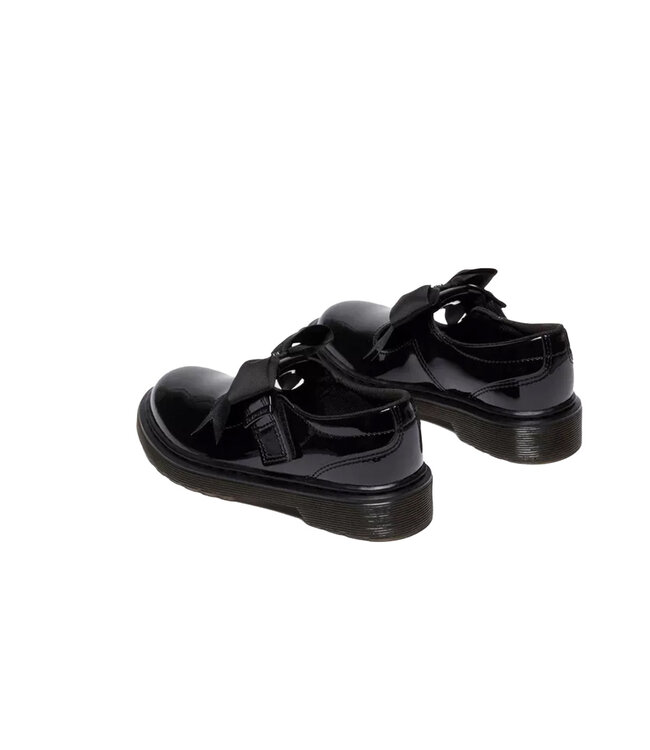 Dr. Martens Kid's - Polley II Bow  Mary Jane Patent Black