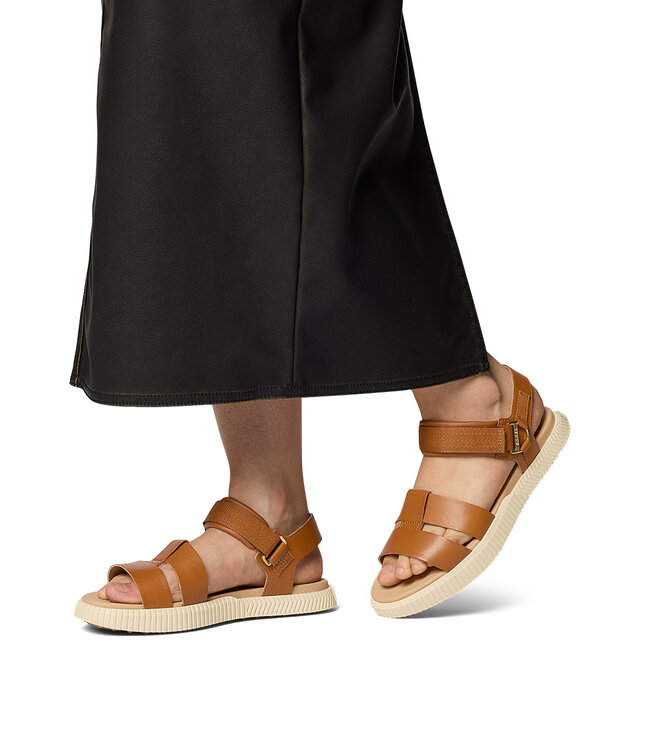 Sorel Femmes -ONA AVE Ankle Strap Flat Sandale Thé Glacé