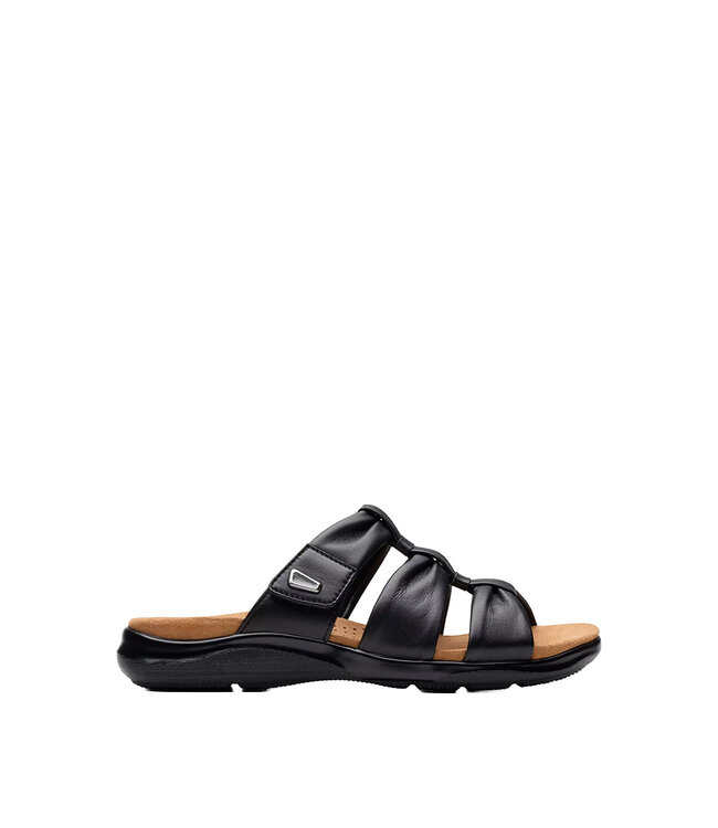Clarks Kitly Slide Noir