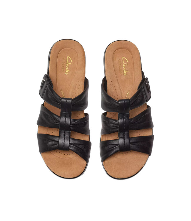 Clarks Femmes - Kitly Slide Noir