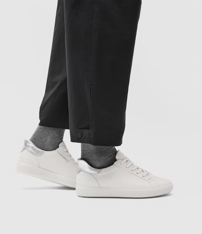 Ecco Women's - Slip-In Sneaker Soft 7 White / Pure Silver