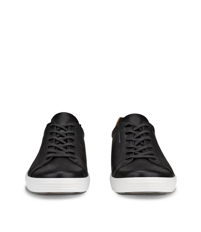 Ecco Men's - Slip-In Sneaker Soft 7 Black / Cognac
