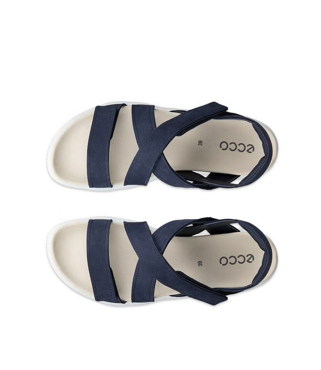 Ecco Femmes -Soft Sandale Bleu