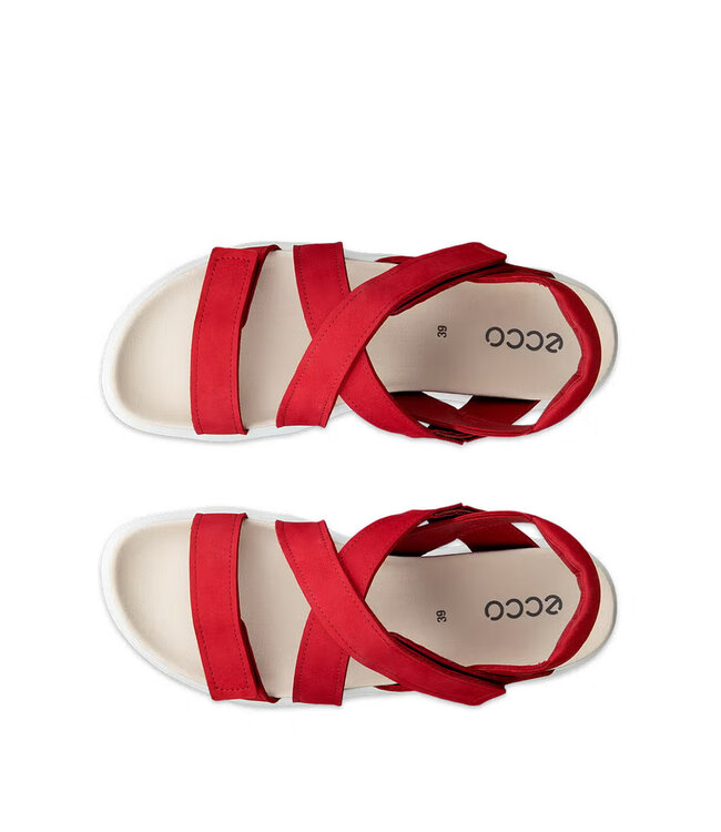Ecco Women's  - Soft Sandal Red