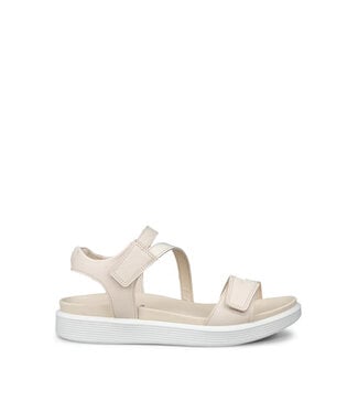 Ecco Soft Sandale  deux bretelles Beige