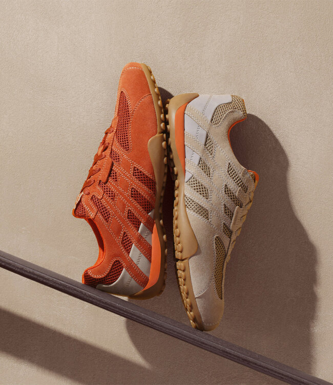 Geox Hommes - Snake Original Rouge brique