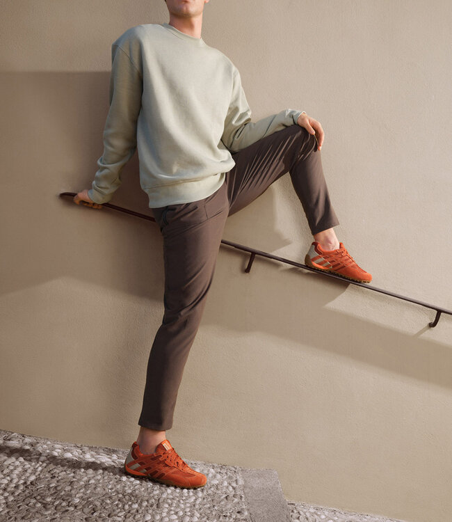 Geox Hommes - Snake Original Rouge brique